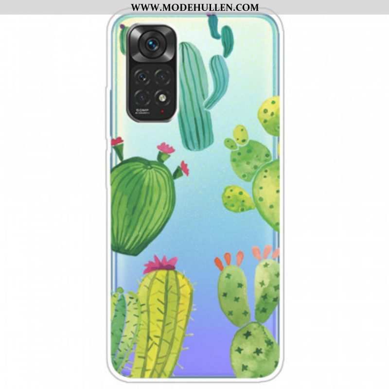 Handyhülle Für Xiaomi Redmi Note 11 Pro / 11 Pro 5G Aquarellkakteen