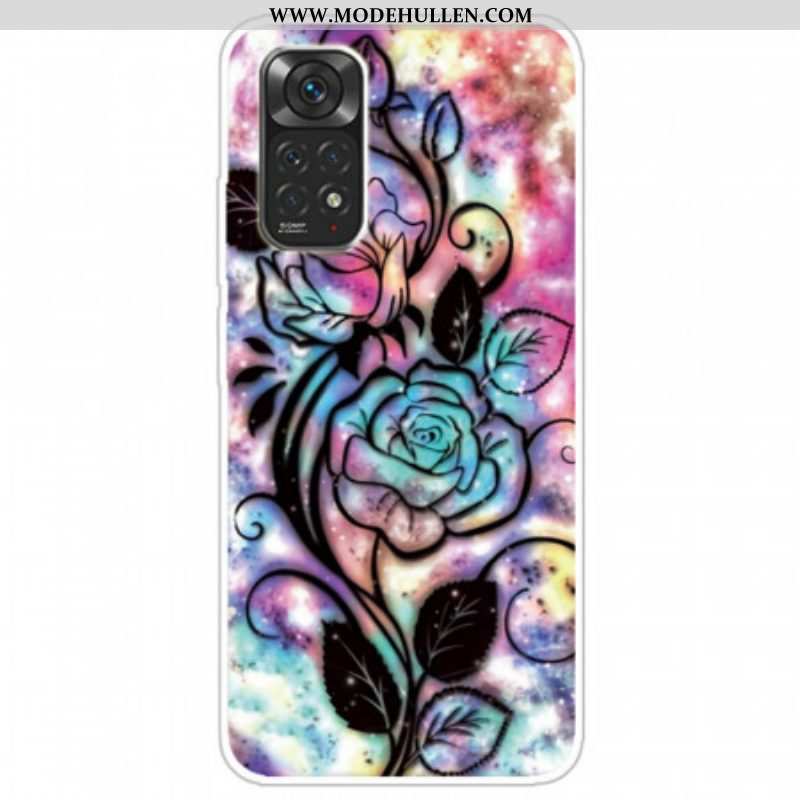 Handyhülle Für Xiaomi Redmi Note 11 Pro / 11 Pro 5G Blumendesign