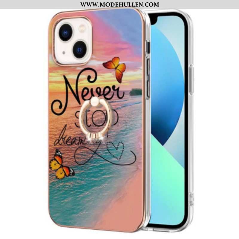 Handyhülle Für iPhone 15 Plus „never Stop Dreaming“-unterstützungsring