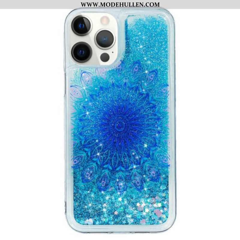 Handyhülle Für iPhone 15 Pro Mandala-glitzer