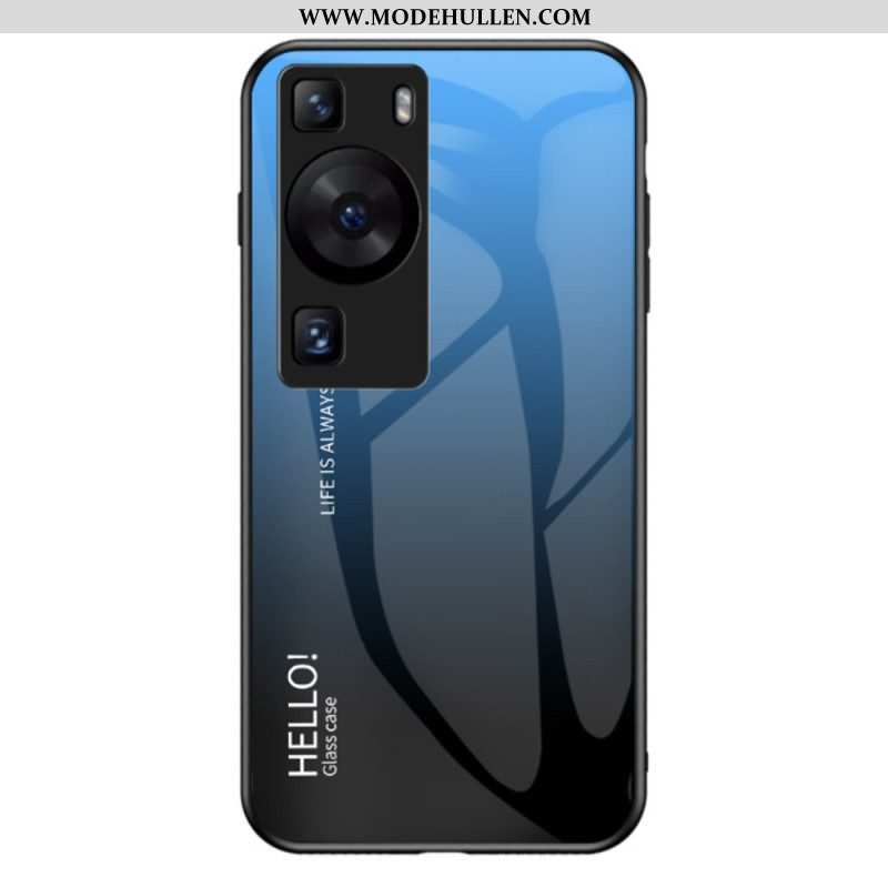 Hülle Für Huawei P60 Pro Hallo Gehärtetes Glas