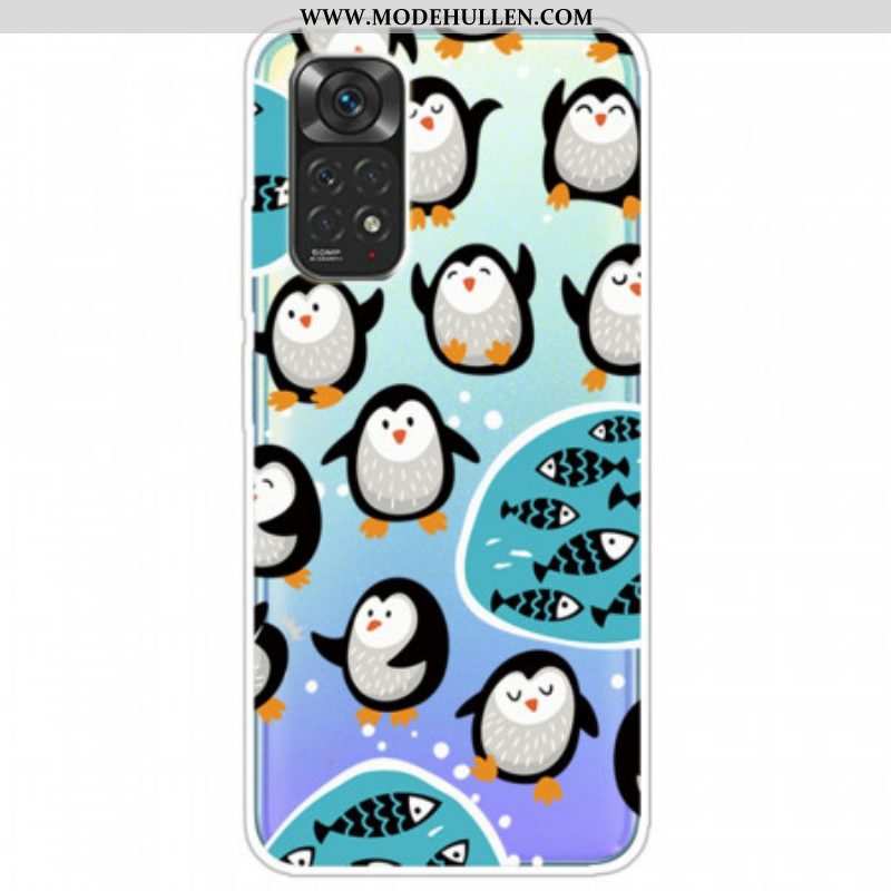 Hülle Für Xiaomi Redmi Note 11 Pro / 11 Pro 5G Pinguine Und Fische