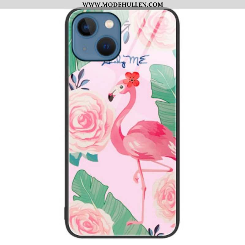 Hülle Für iPhone 15 Plus Flamingo-hartglas