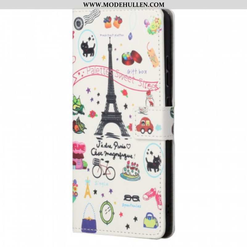 Lederhüllen Für Xiaomi Redmi Note 11 Pro / 11 Pro 5G Ich Liebe Paris