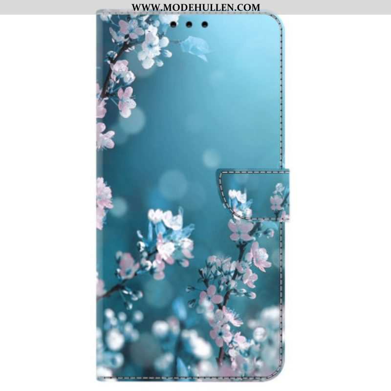 Lederhüllen Für iPhone 15 Pro Pflaumenblüten