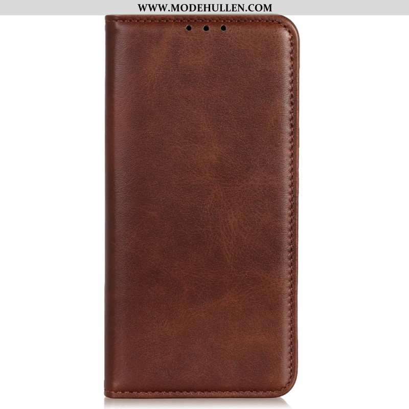 Flip Case Google Pixel 8 Klassisches Spaltleder