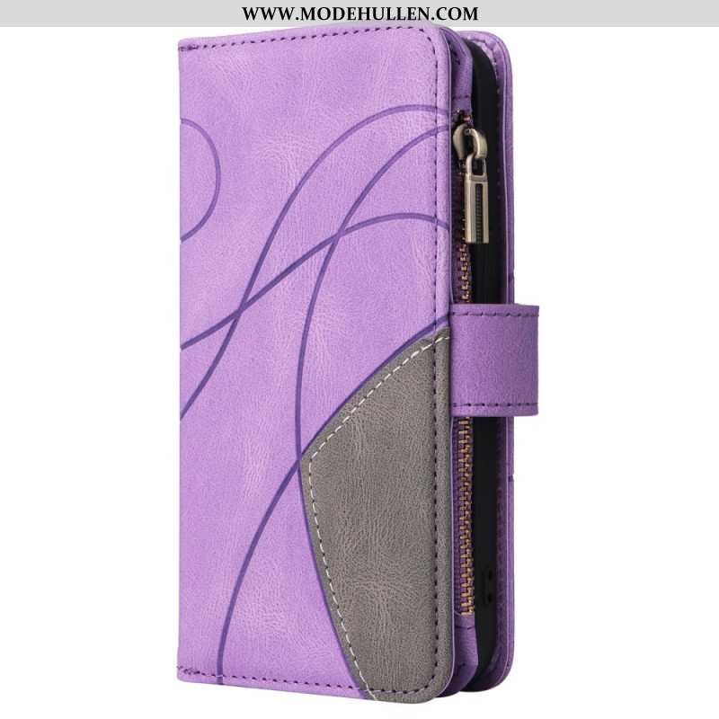 Lederhüllen Oppo Reno 12 Pro 5g Wavy Lines Geldbörse