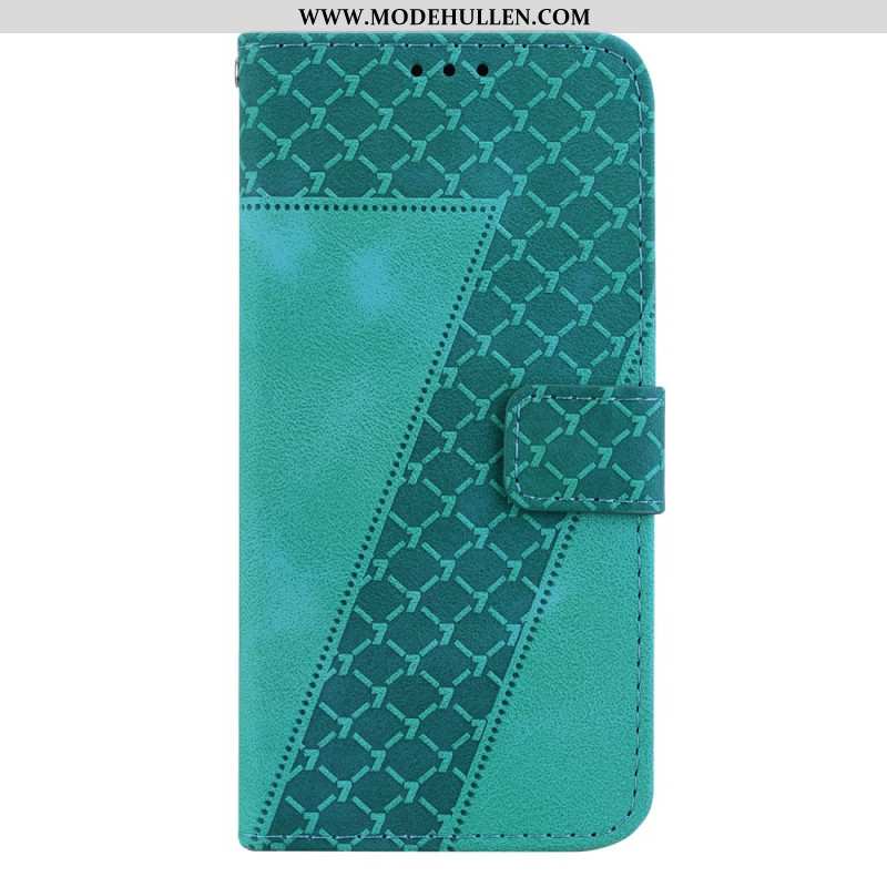 Lederhüllen Realme 12 Pro / 12 Pro Plus Design 7 Mit Riemen